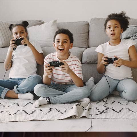 Family Video Game Hour